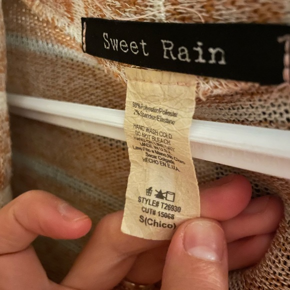 Slouchy knit cardigan. - Picture 2 of 2